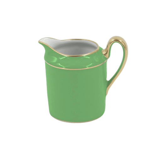 Image showing the Sous Le Soleil Empire Cream Jug, 150ml, Matt Gold Classic Lime product.