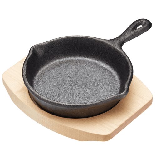 Image showing the Mini frying pan, 11.5 x 16cm, Cast Iron product.