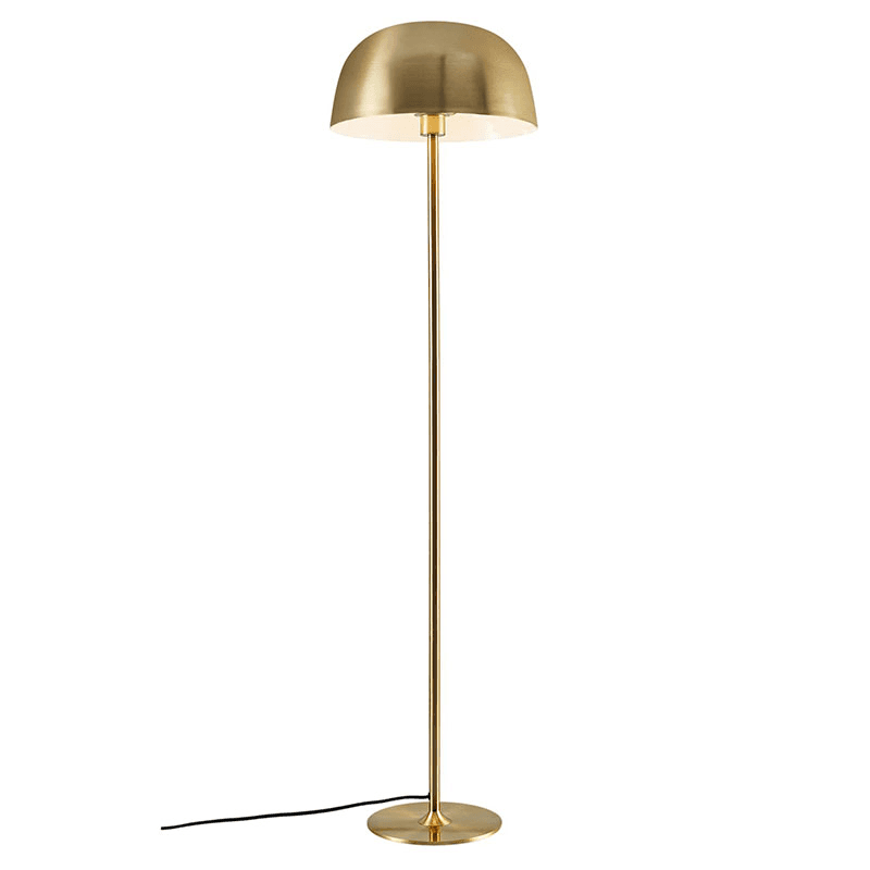 Cera Floor Lamp, H140cm, Brass