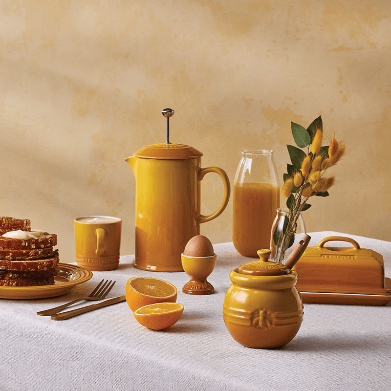 Stoneware Butter Dish, Nectar