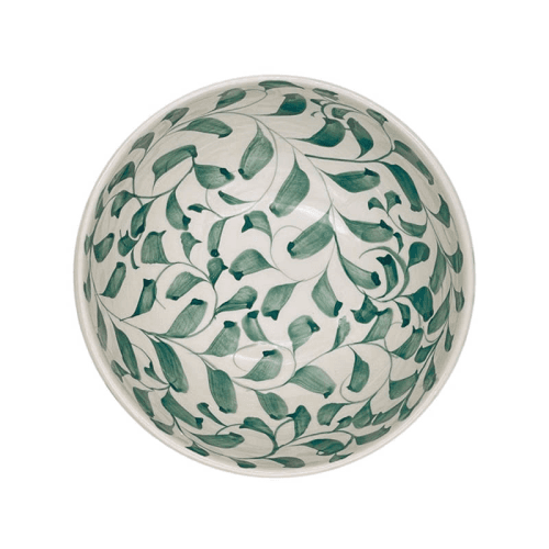 Image showing the Scroll Bowl, D17cm, Green product.