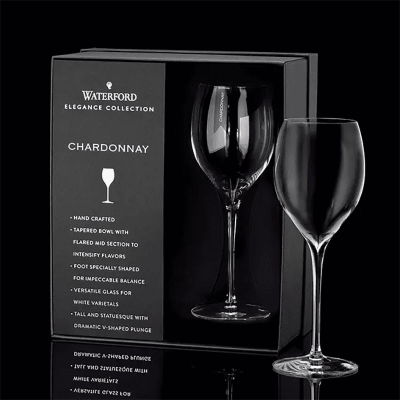 Elegance Collection Pair of chardonnay glasses