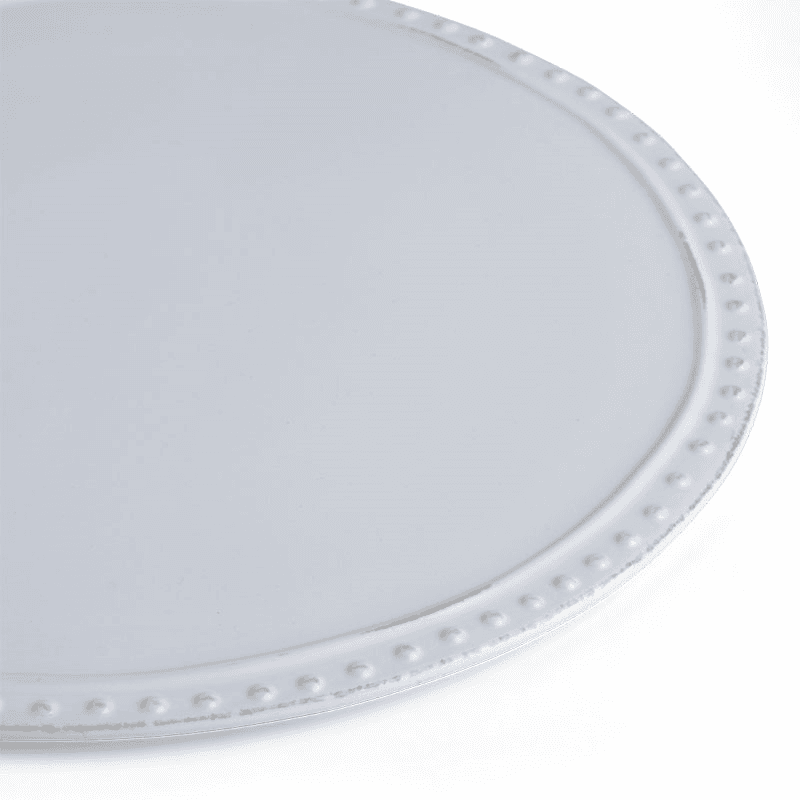 Bowsley Platter, D31cm, White