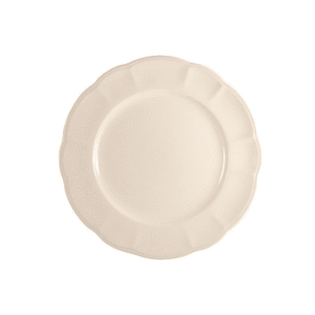 Vintage Creamware- Dessert Plate, 21cm, Set of 6