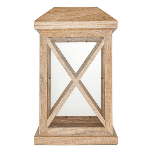 Image showing the Nisha Hurricane Lantern, H15cm, Natural product.