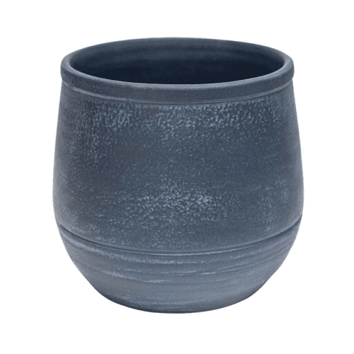 Image showing the Handthrown Planter, D25cm, Azurite product.