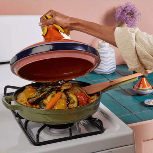 Image showing the Cast Iron Always Pan, Sage product.