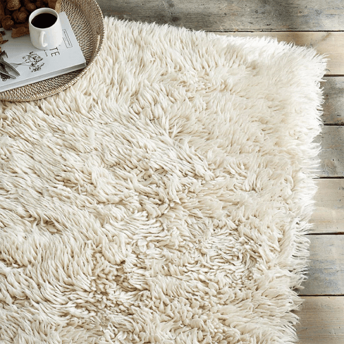 Image showing the Flokati Rug, 240 x 340cm, Ivory product.