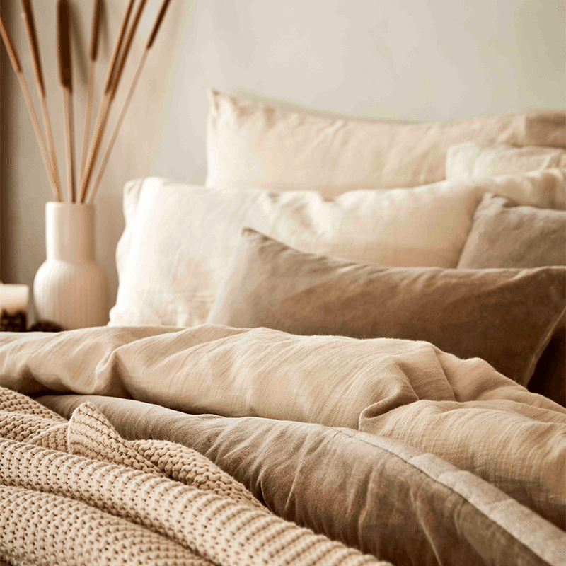 Organic Retreat Fitted Sheet, Super King, Oat