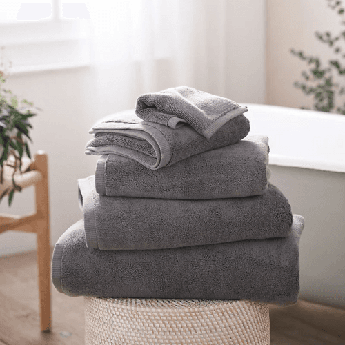 Image showing the Spa Turkish Bath Sheet, Slate product.