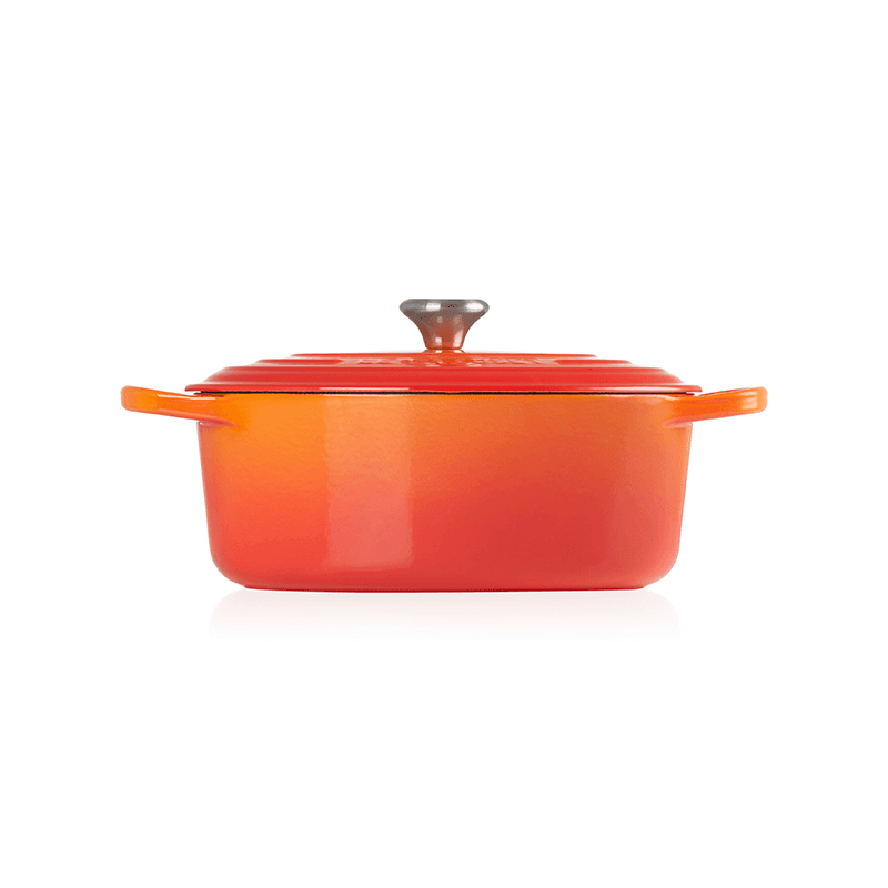 Signature Cast Iron Oval casserole, 29cm - 4.7 litre, Volcanic