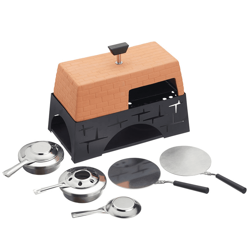 Mini Tabletop Pizza Oven, Terracotta