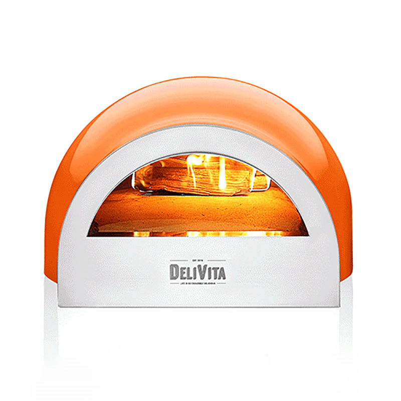 Wood-Fired Pizza Oven, Orange Blaze