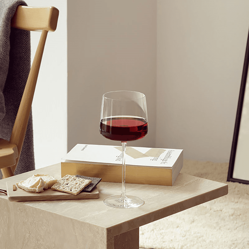 Metropolitan Set of 4 Wine Glasses, 400ml, Clear