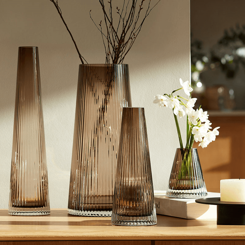 Beacon Candle Holder, H22cm, Jet Black