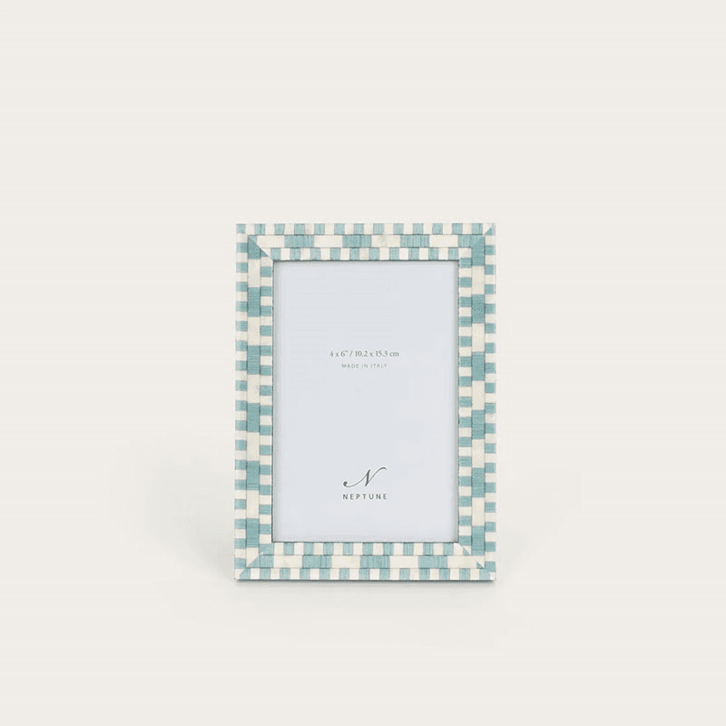 Montpellier Photo Frame, 4x6", Blue