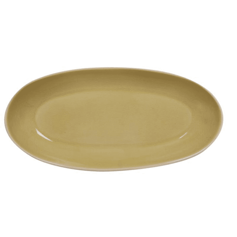 Maguelone Long Platter, 38 x 18 cm, Sunflower Yellow