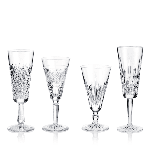 Image showing the Heritage Mastercraft Set of 4 Champagne Flutes, 175ml, Clear product.