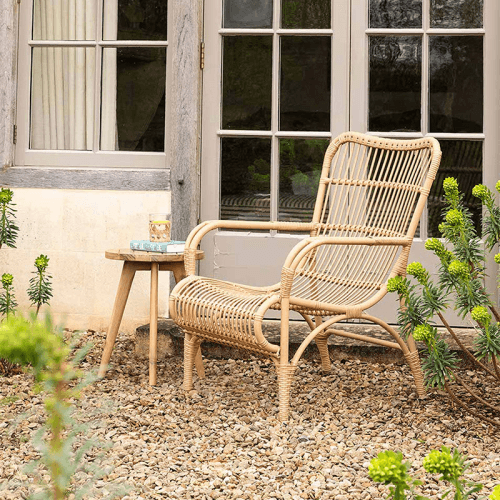 Image showing the Corston Lounge Chair, Natural product.