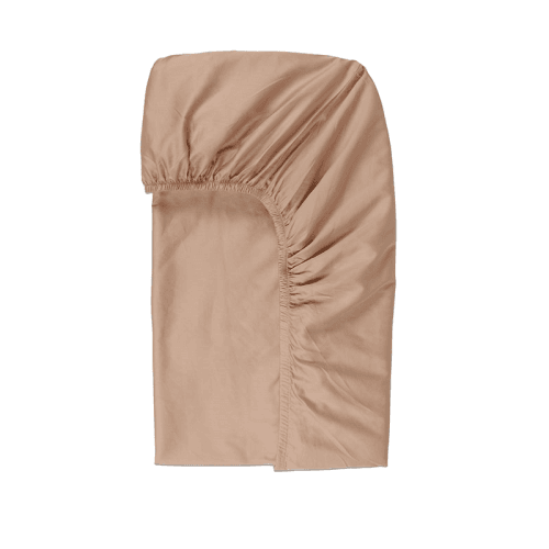 Image showing the Perfect Percale  Fitted Sheet, Superking, Clay Pink product.