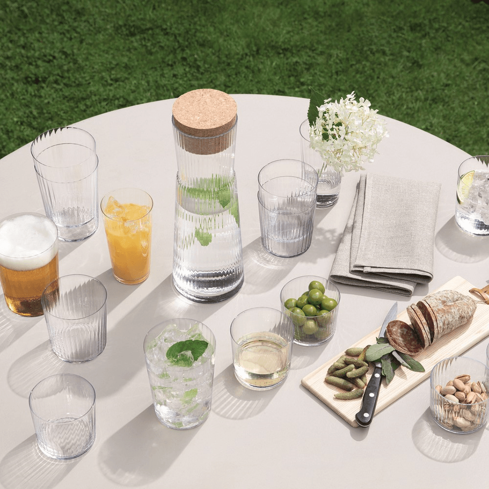 Gio Line Set of 4 glasses, 320ml, Clear