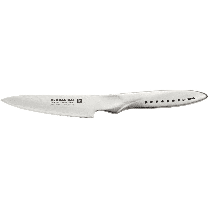 Sai Paring Knife, 10cm, Silver