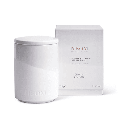 Image showing the Scent to De-Stress Black Pepper & Bergamot 2 Wick Candle, 320g product.