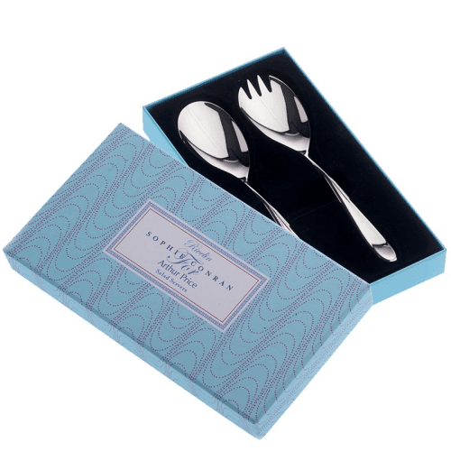 Image showing the Sophie Conran for Arthur Price Rivelin Salad servers, stainless steel product.