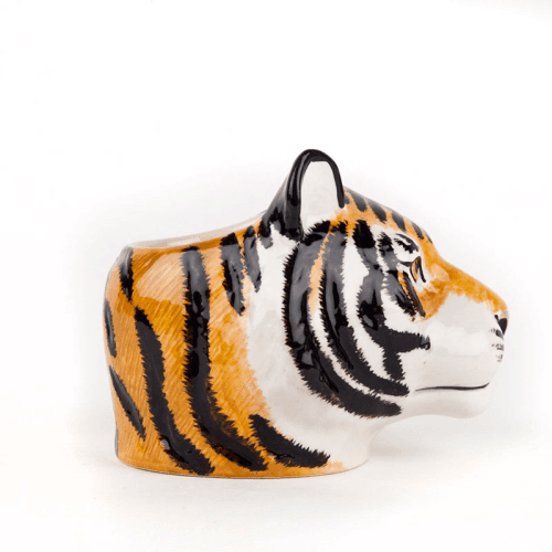 Image showing the Tiger Egg Cup, H7.5cm, Orange product.