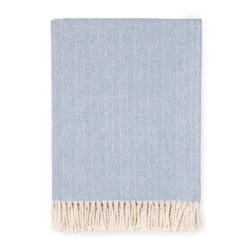 Image showing the Celine Throw, W130 x L180cm, Cadet product.