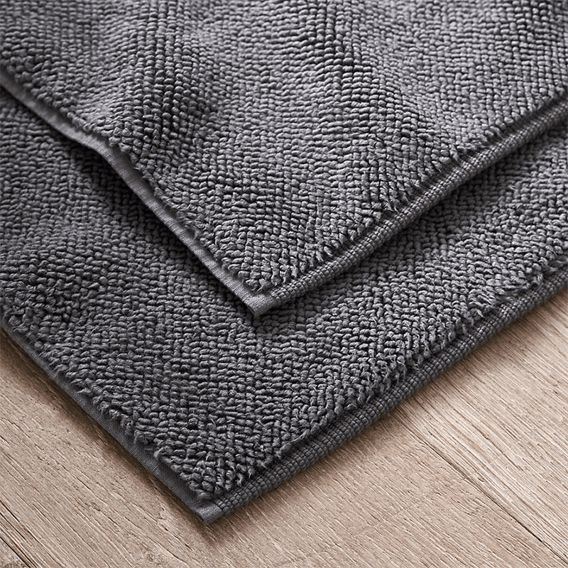 Ile De Re Bath Mat, 50 x 80cm, Slate