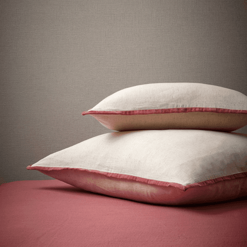 Image showing the Jaipur Trim Cushion, 65 x 65cm, Garnet product.