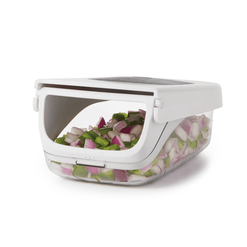 Image showing the Vegetable chopper with easy pour opening product.