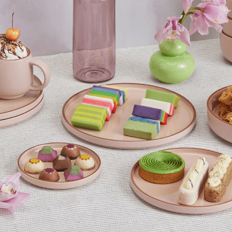 Set of 4 Dessert Plates