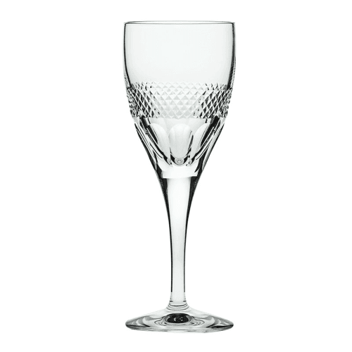 Image showing the Diamonds Set of 2 Wine Glasses, 280ml, Clear product.