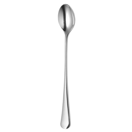 Image showing the Stanton Bright Set of 4 long handled teaspoons, stainless steel product.