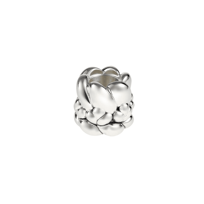 Babylone Candle Holder, H4 x D2cm, Silver