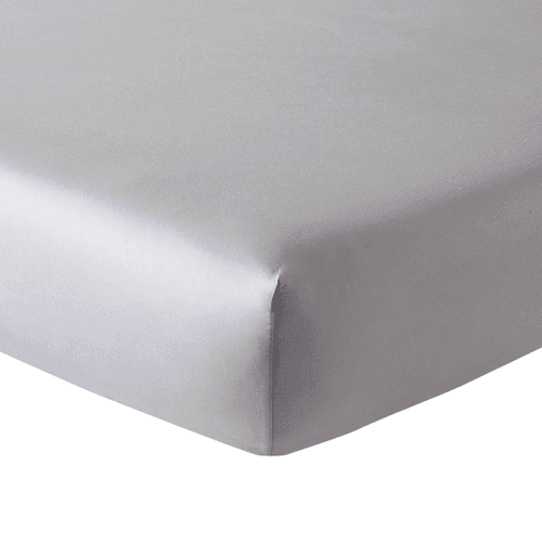 Image showing the Triomphe - 300 Thread Count Cotton Sateen King fitted sheet, 150 x 200cm, Platine product.