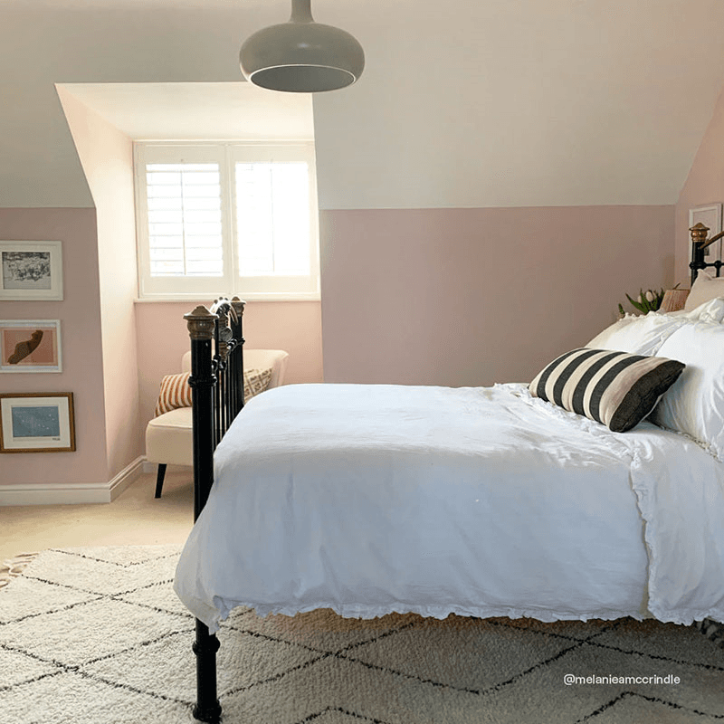 Percy Flat Matt Wall & Ceiling Paint, 2.5L, Pink