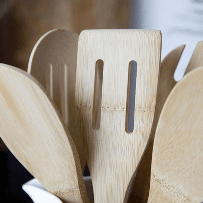 Natural Elements Bamboo Kitchen Utensil Set