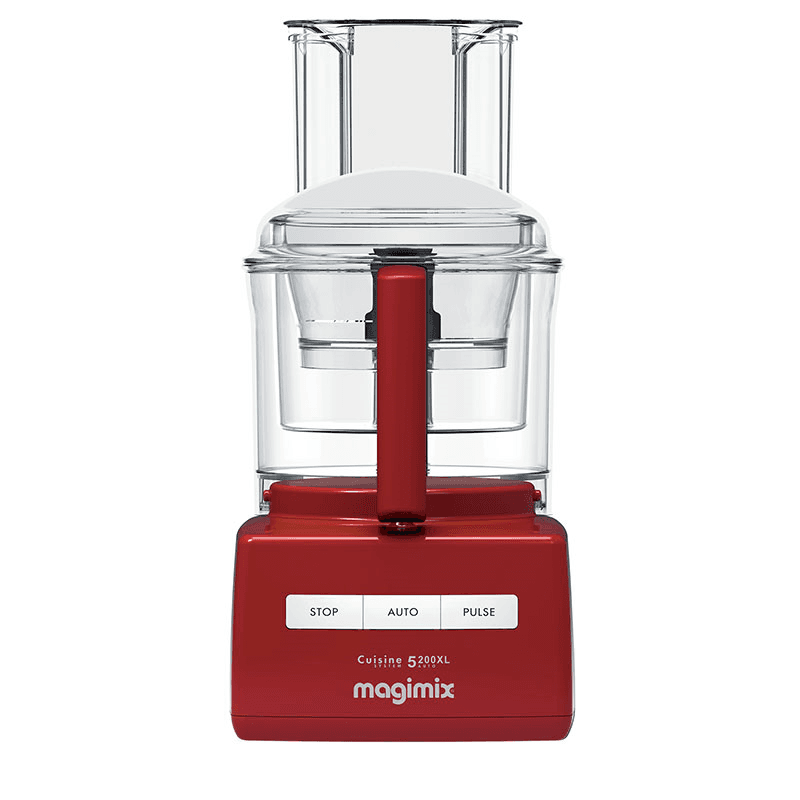 5200 XL Food Processor 18585, 3.6L, Red