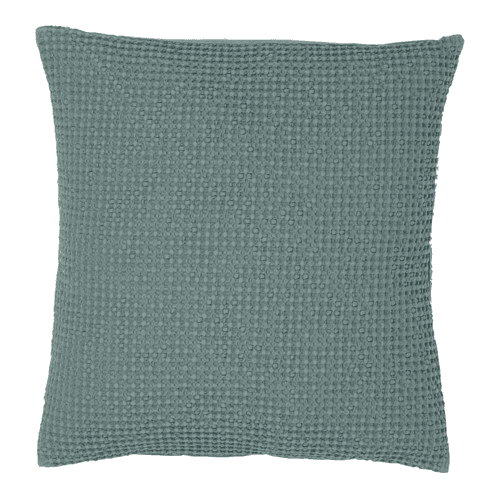 Image showing the Maia Cushion, 45 x 45cm, Green/Grey product.