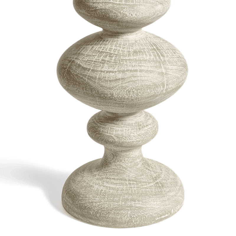 Minerva Table Lamp, H64cm x Diameter 24cm, Cloud Wash