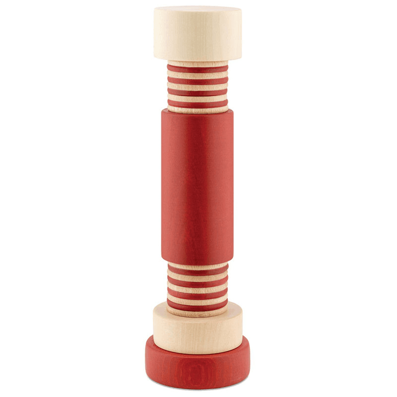 Twergi Salt and Pepper Mill, H25.5cm, Red