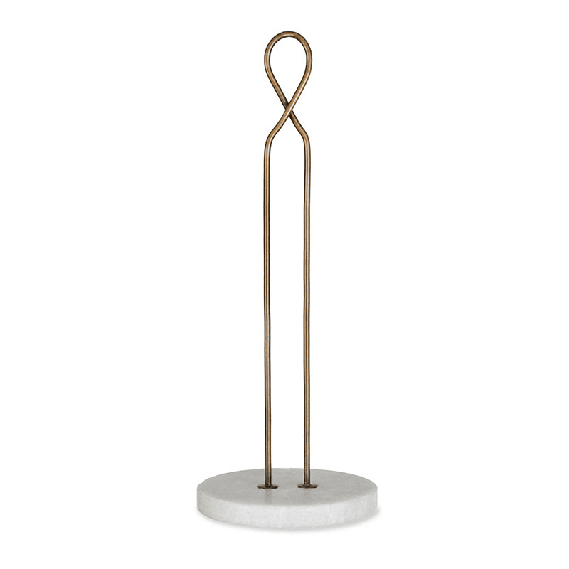Brompton Kitchen Roll Holder, Marble