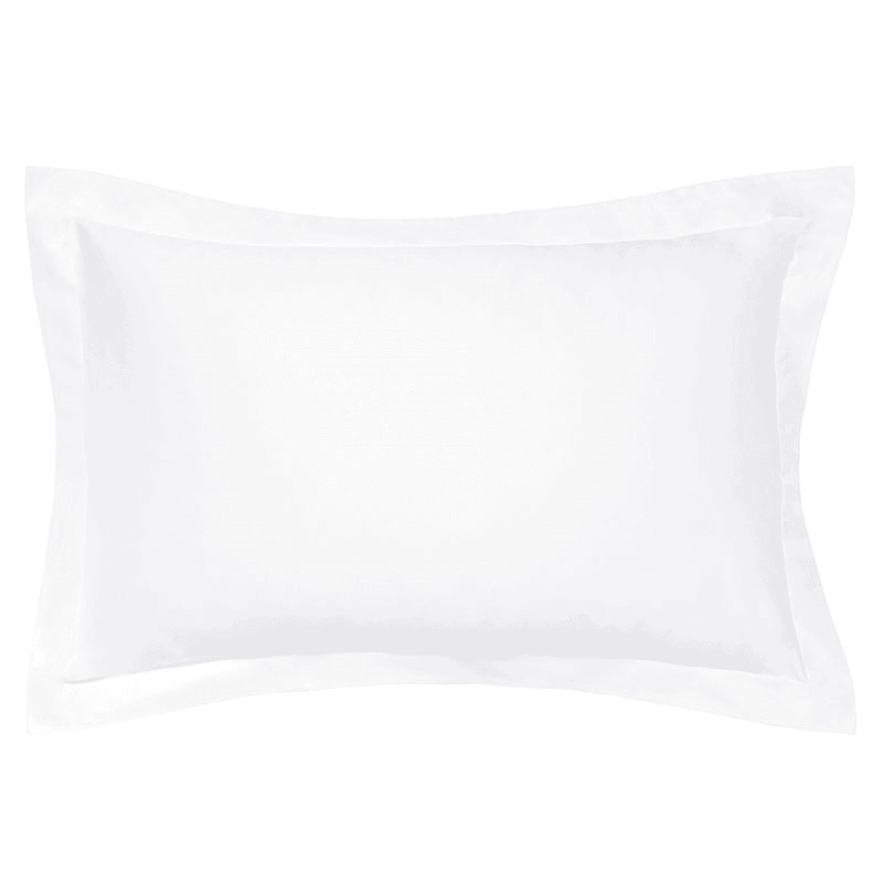 Bob Plain Dye Pillowcase, White