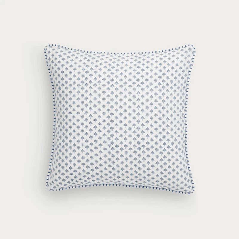 Eve Cushion Cover, 45 x 45cm, Navy
