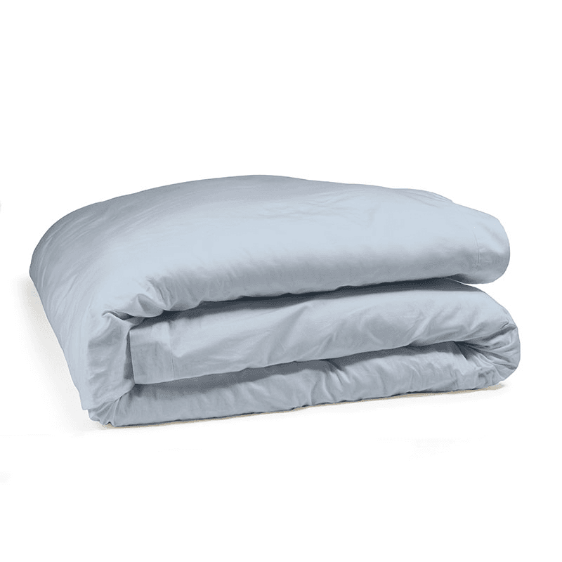 Edged Sateen  Duvet Cover, Superking, Nordic Sky