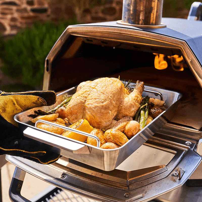 Medium Roasting Pan, 38 x 26cm, Stainless Steel
