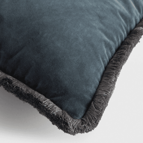 Image showing the Margeaux Cushion, 66 x 65cm, Grey Blue product.